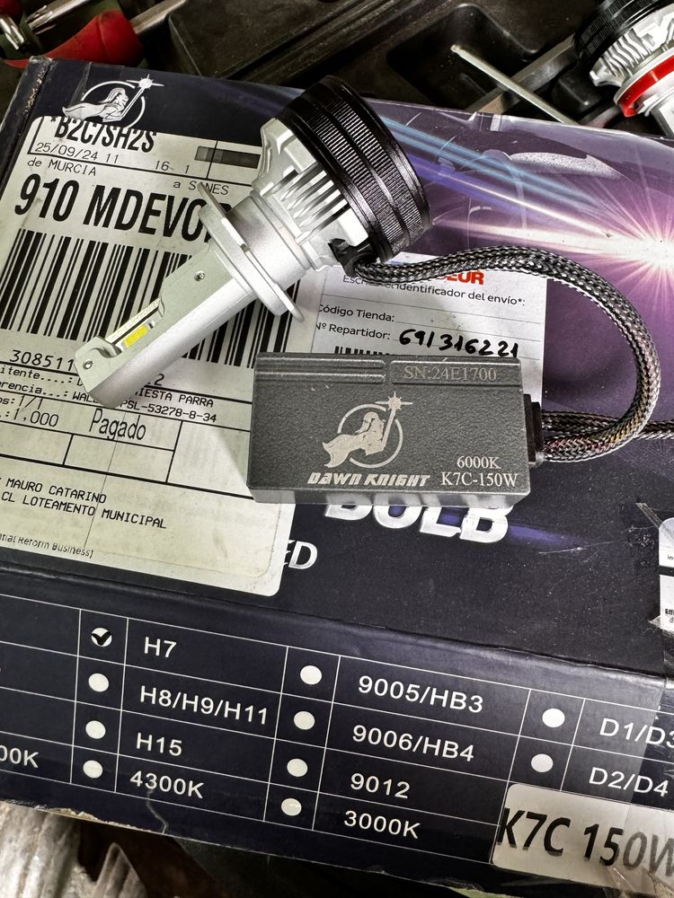 Kit lampadas led Suzuki Gsx-R 600 K7