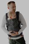 Mochila porta bebés Little frog prime carrier v2 - mistura linho