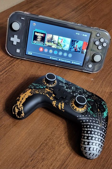 Чохол Nintendo Switch Lite з Ніжкою та Гріппами для Хвату