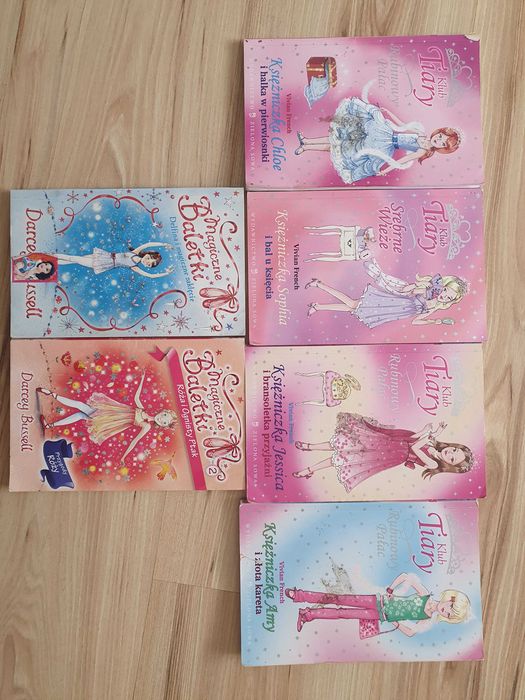 Książki z serii Klub tiary i Magiczne baletki