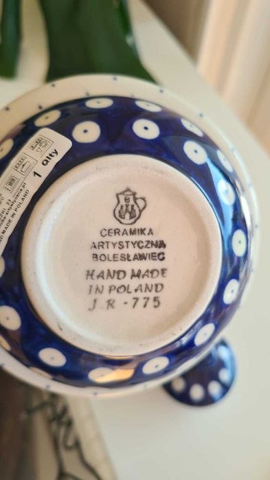 Dzbanek czajnik do herbaty Bolesławiec NOWY z metką