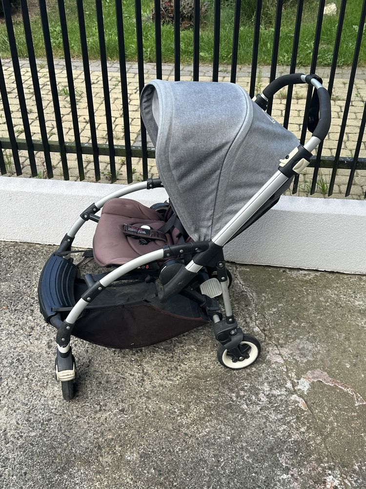Bugaboo Bee gondola, spacerowka, dostawka dla 2 dziecka