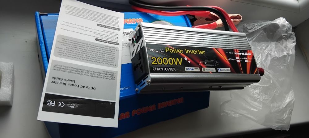 Inwerter falownik 12v 220v dc to ac