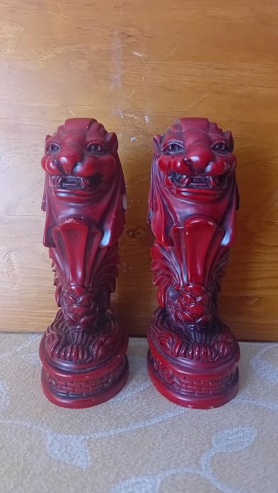 Leões de decoração