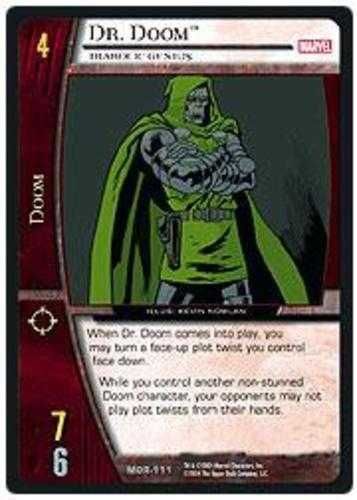carta trading VS System: Dr. Doom, Diabolic Genius