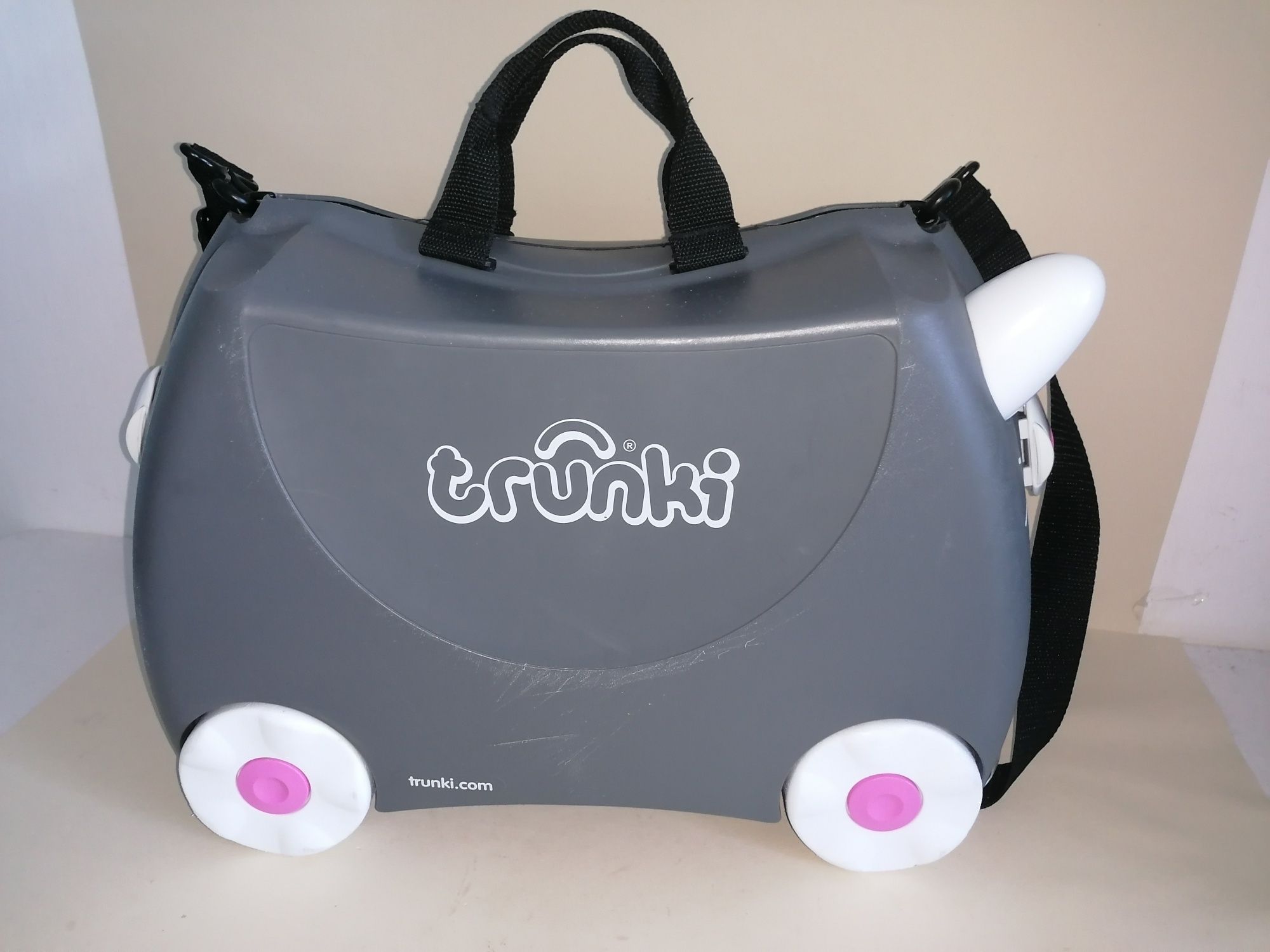 Trunki  Jeżdżąca Walizka Jeździk 3w1 Kotek Benny