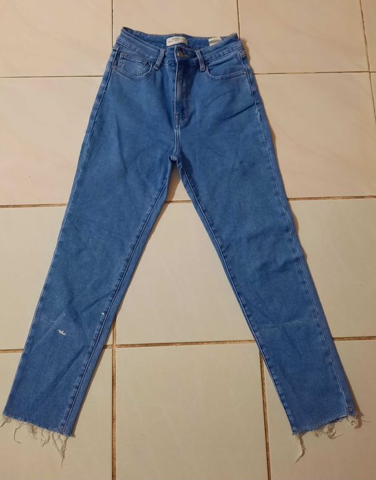 Calças Mom Jeans