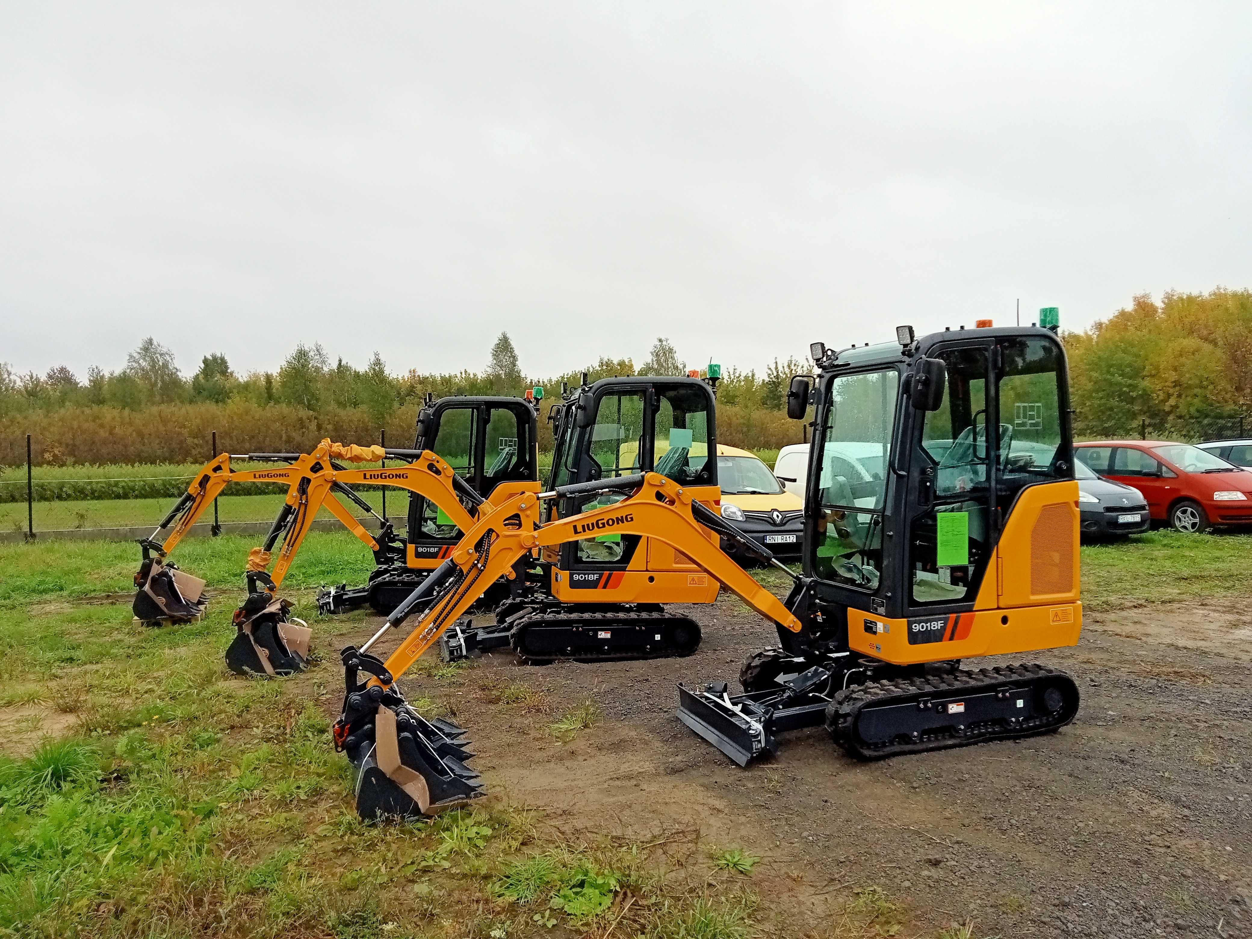 LiuGong Stalowa Wola 9018F Premium.22r.(cat.case.yanmar.kubota.bobcat)