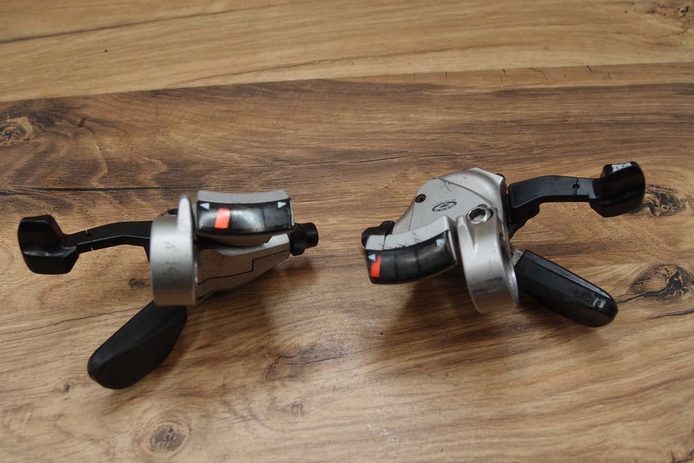 manetki rowerowe Shimano Deore XT SL-M750 3 x 9 rzędów retro MTB