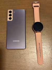 Samsung S21 + Smartwatch Galaxy 4