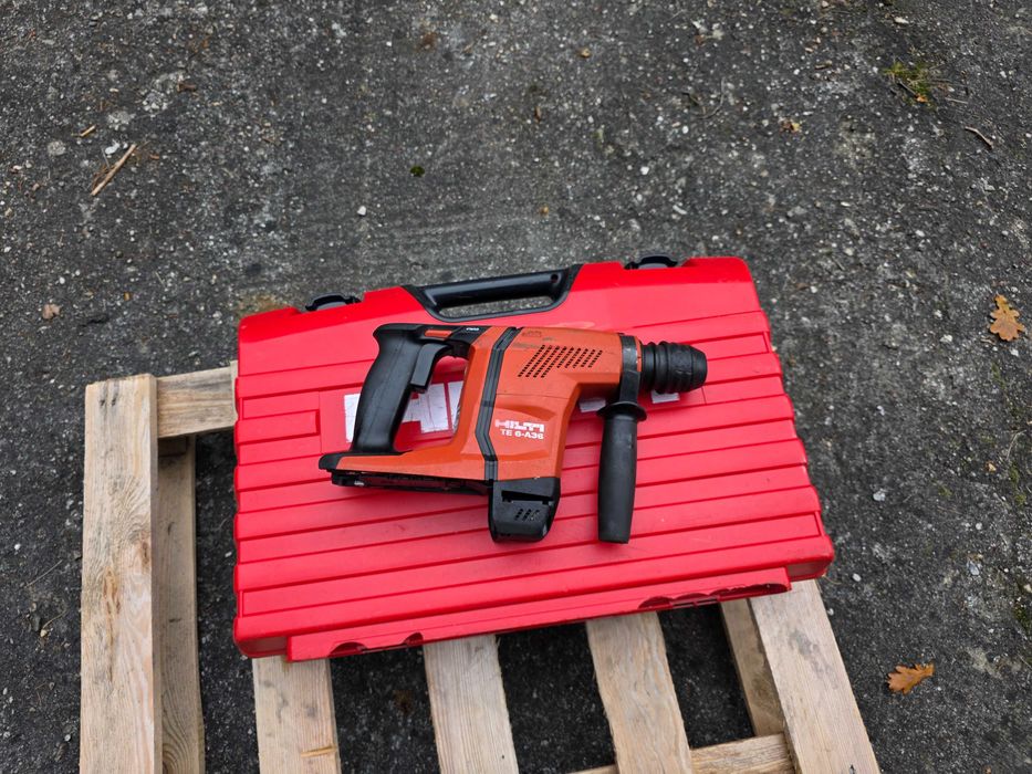 HILTI TE 6-A36 młotowiertarka 2xaku walizka ładowarka