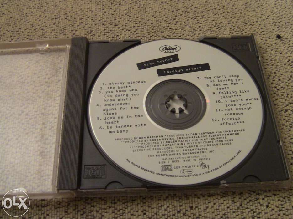 Vendo Cd Tina Turner Original*