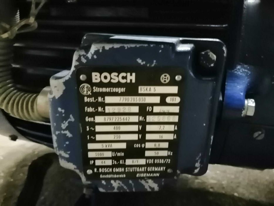 Agregat prądotwórczy BOSCH BSKA 5