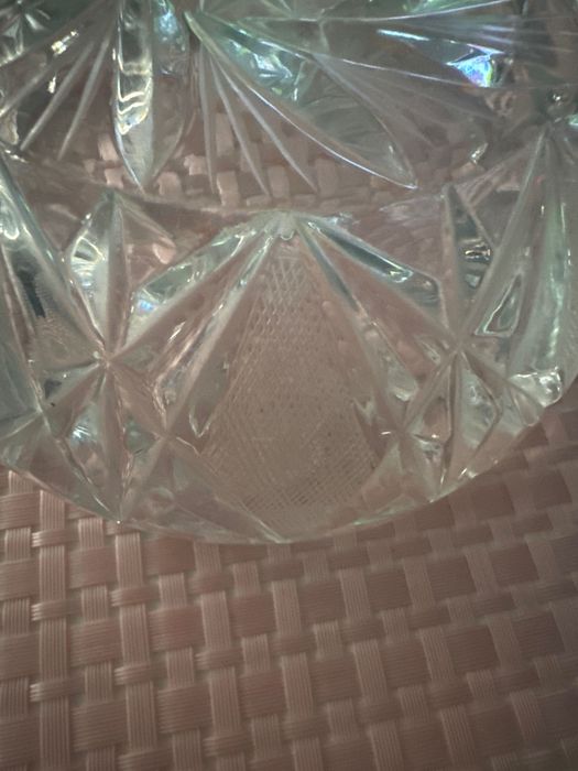 Popielniczka kryształowa