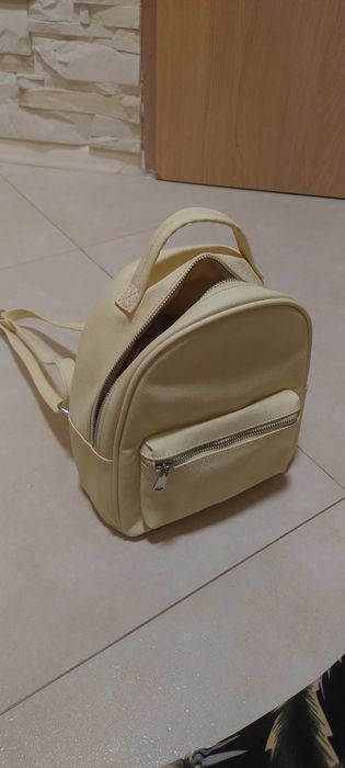 Plecak mały żółty H&M