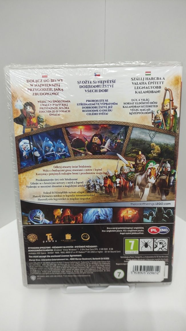 LEGO Władca Pierścieni PC po polsku nowa folia