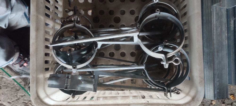 Hak metalowy wbijany ocynk 100