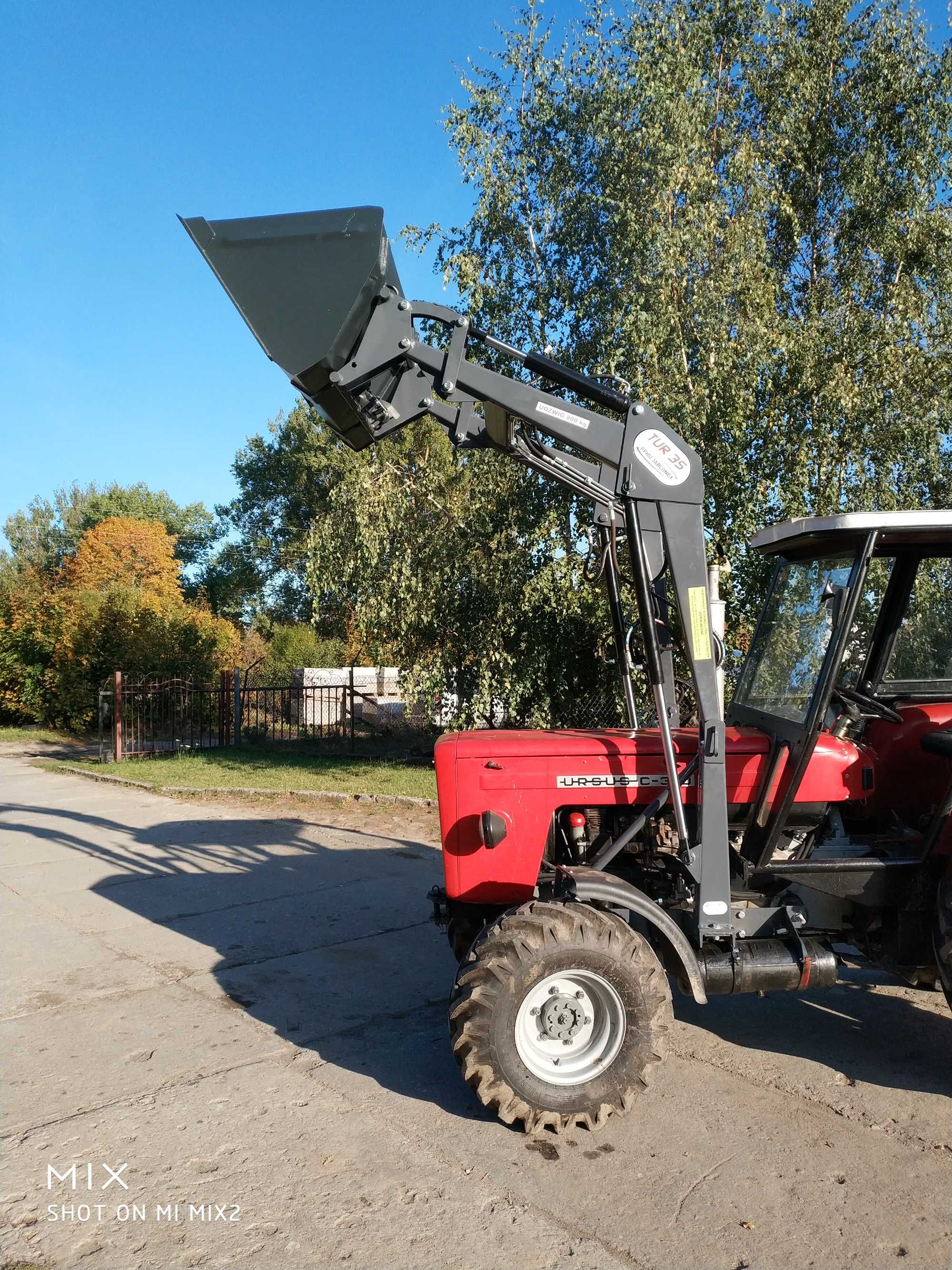 Ładowacz czołowy, Tur 3S firmy "JX" C360 C330 Jablonex