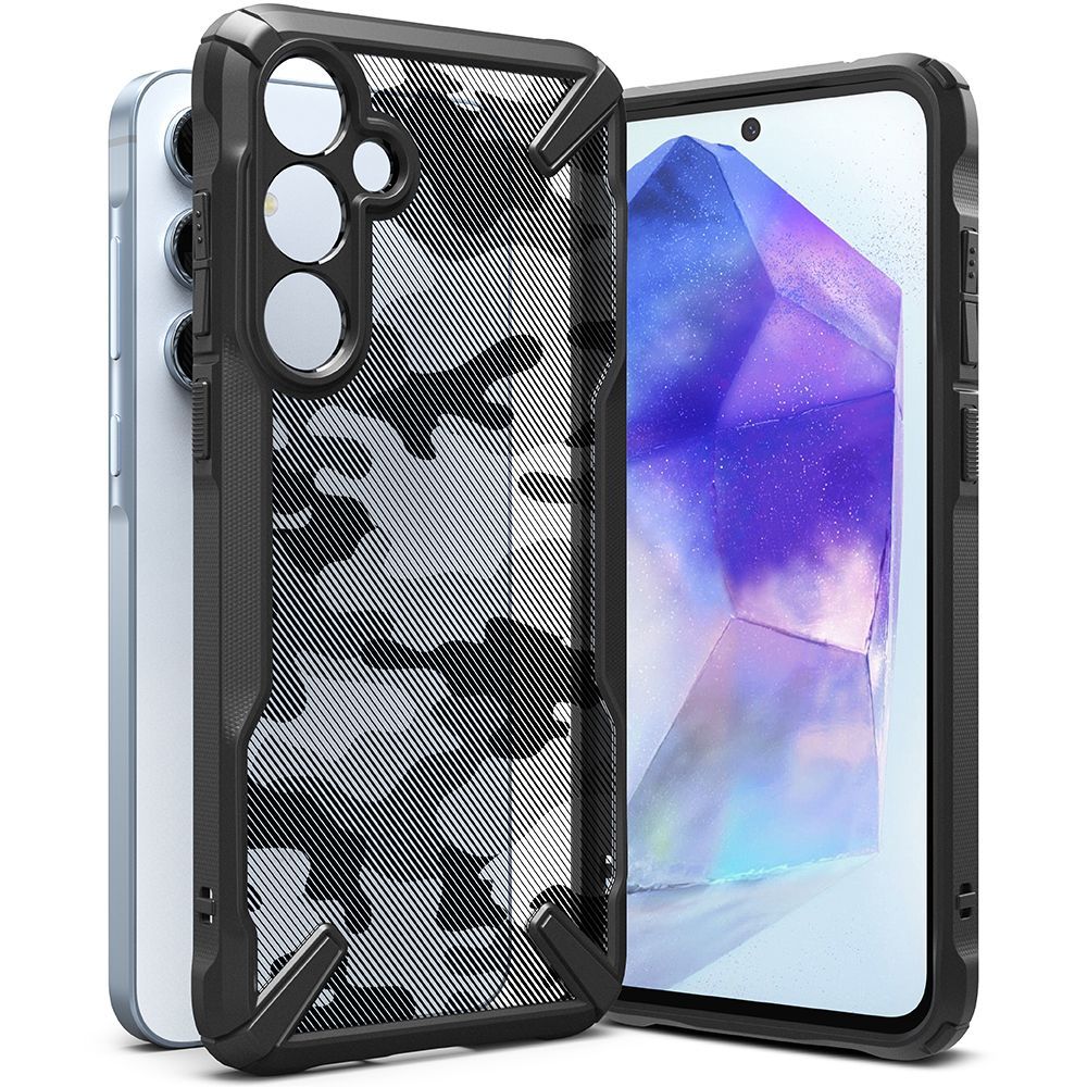 Ringke Fusion X Galaxy A55 5G Camo Black