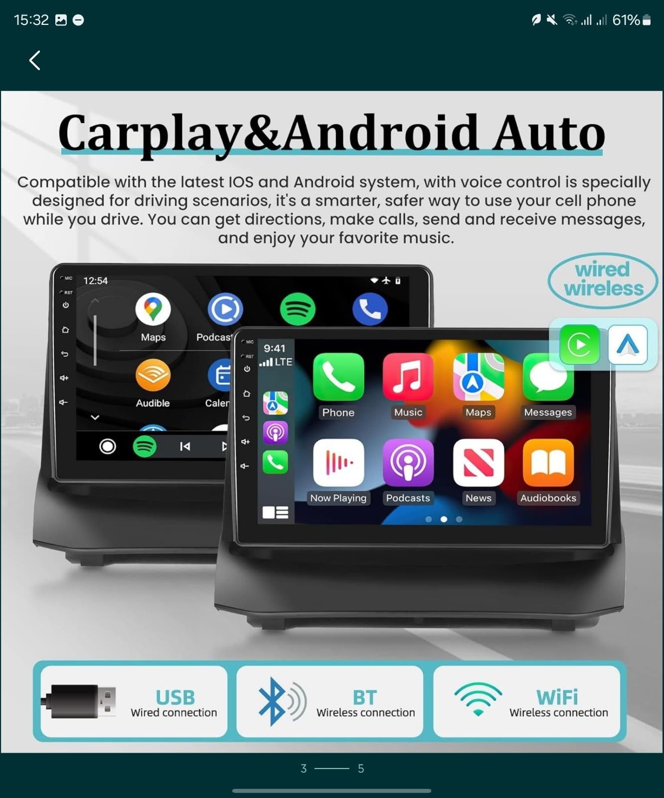 Radio Android Ford