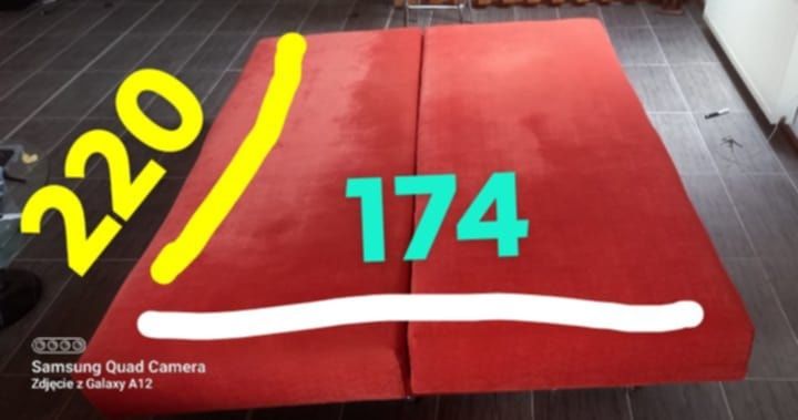 Duza kanapa rozkladana