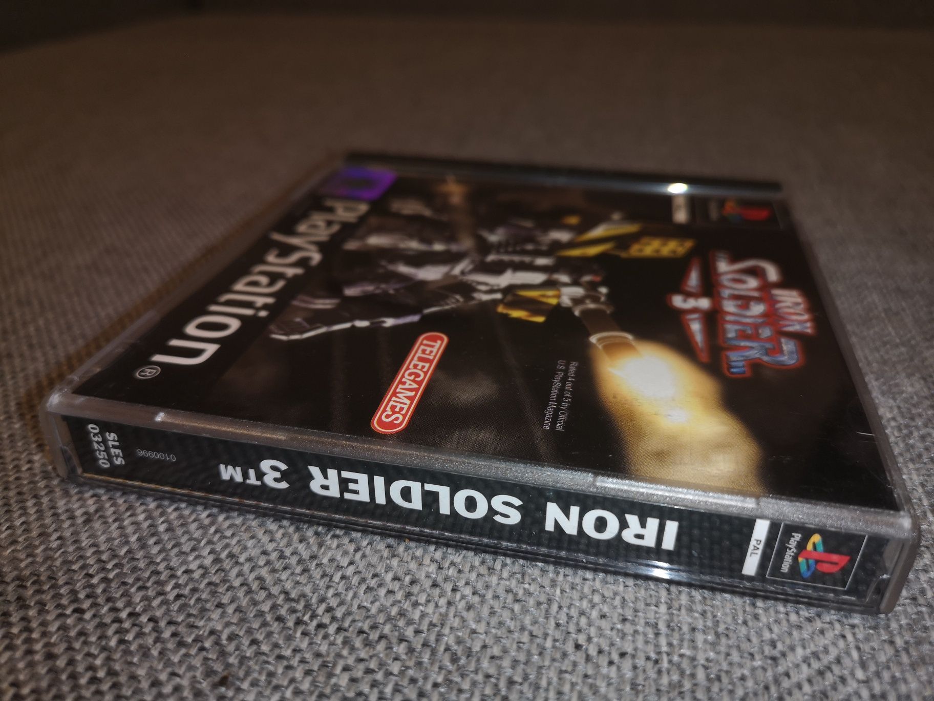 Iron Soldier 3 PSX PS1 gra ANG (rzadkość na rynku) BDB+