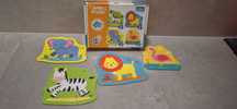 Puzzle Baby zwierzęta Safari i drewniana ukladanka