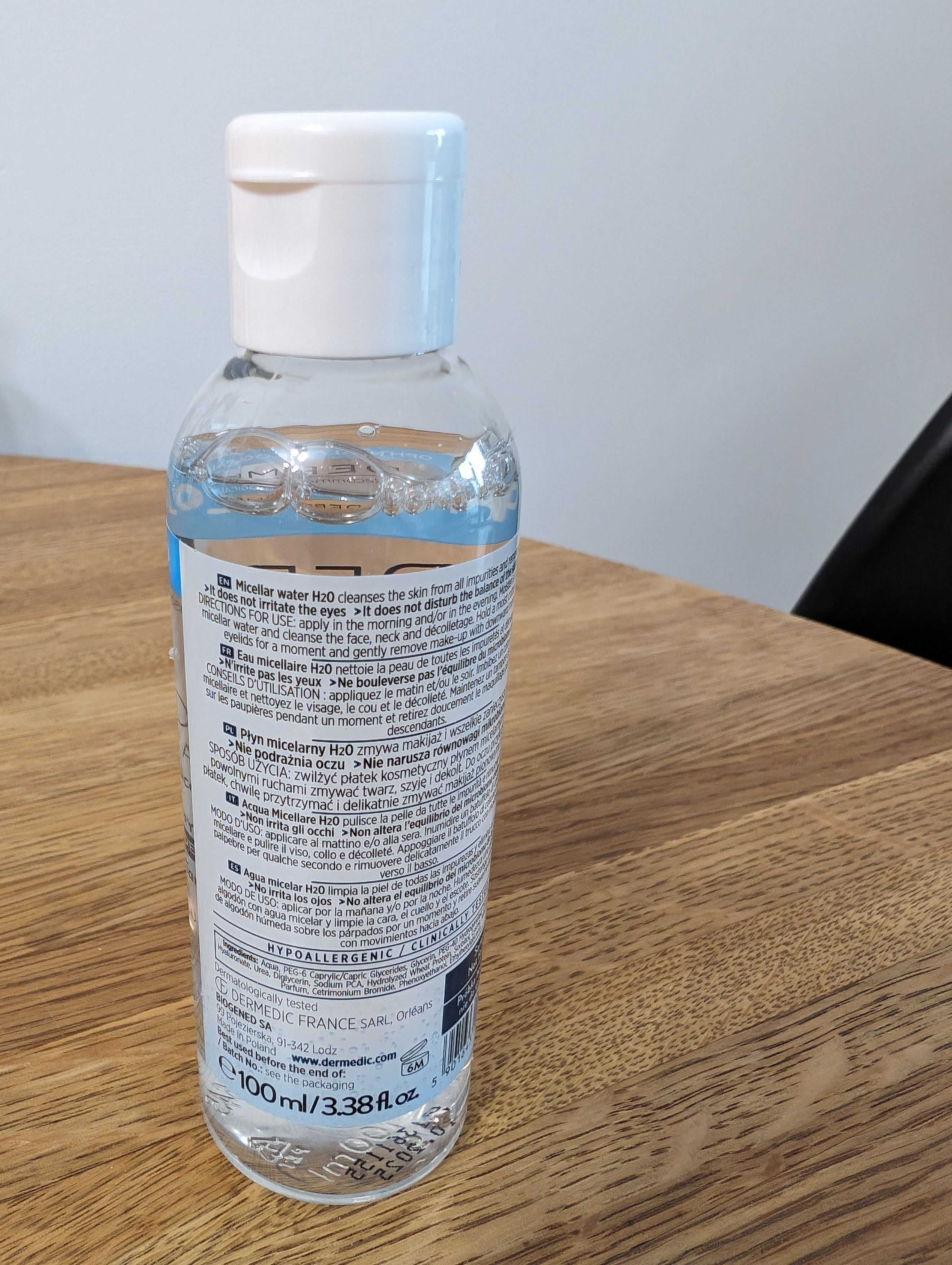 Dermedic Hydrain3 Hialuro płyn micelarny/micellar water 100ml nowy