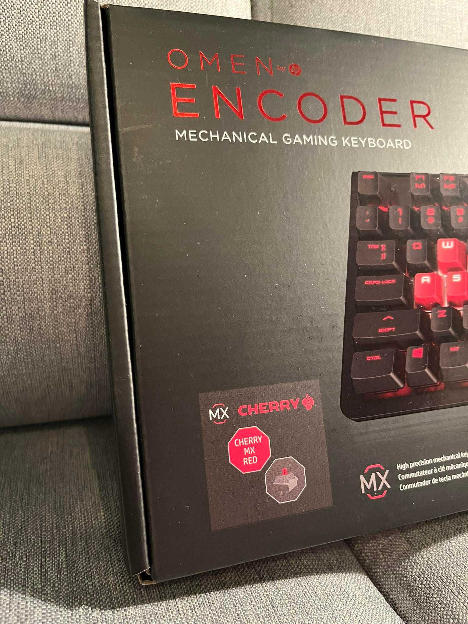 Nowa klawiatura mechaniczna Cherry MX Red HP Omen Encoder Gaming