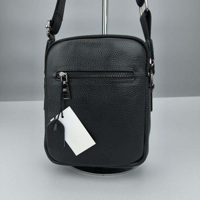 Сумка чоловіча шкіряна через плече мужская кожаная барсетка кожа шкіра