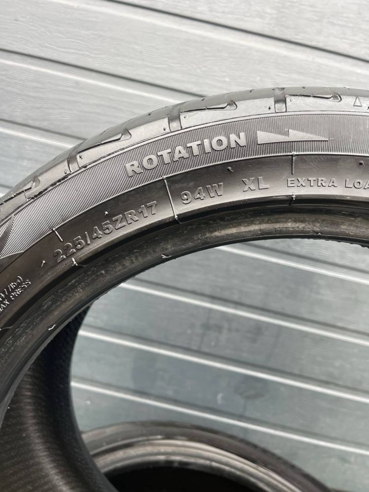 Пара шин шини 225/45 R17 Primewell Valera Sport AS 2018 рік
