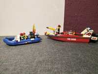 Lego City łódź strażacka