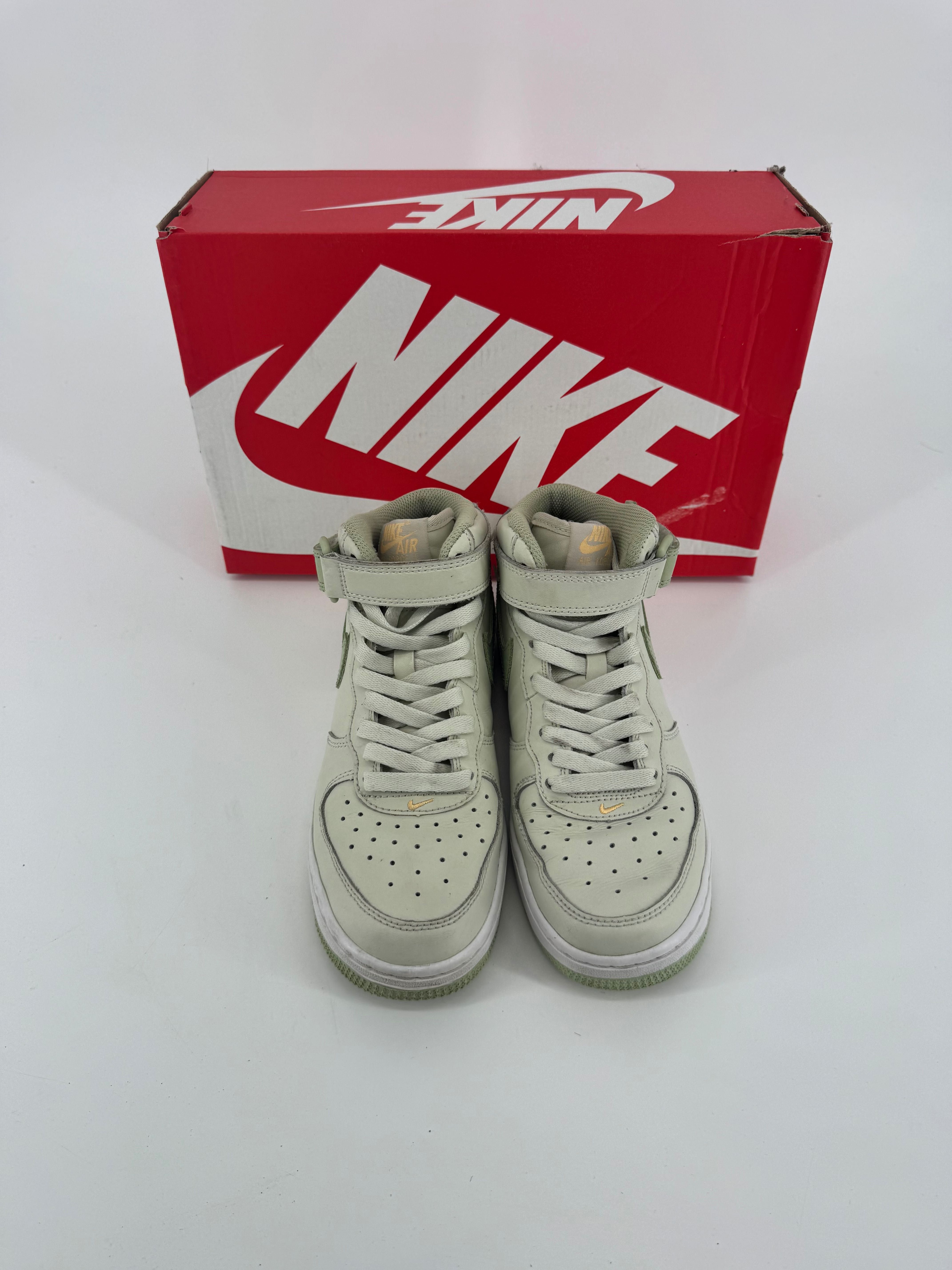 Nike air force 1 mid pistacjowe zielone forcy 36,5 sportowe damskie