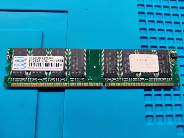 Оперативная память DDR 400mHz 1Gb DIMM CL3 Transcend