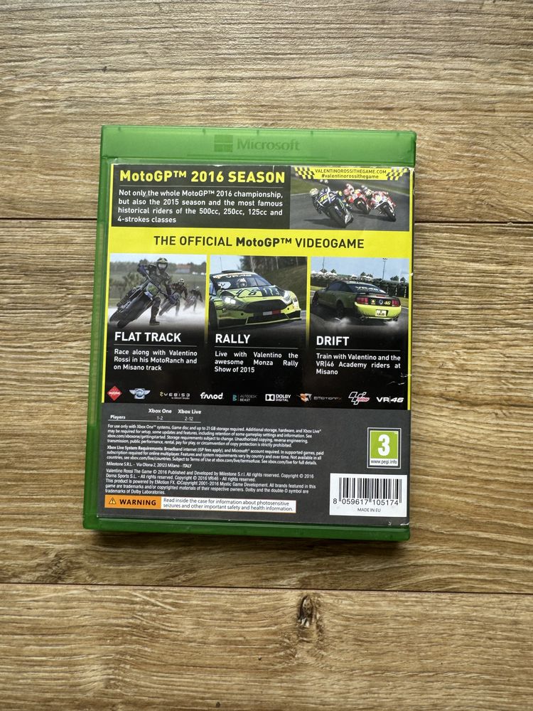 Gra Valentino Rossi The Game Xbox One S X Xbox Series X