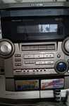 Wieża cd radio kasety AIWA kolumny
