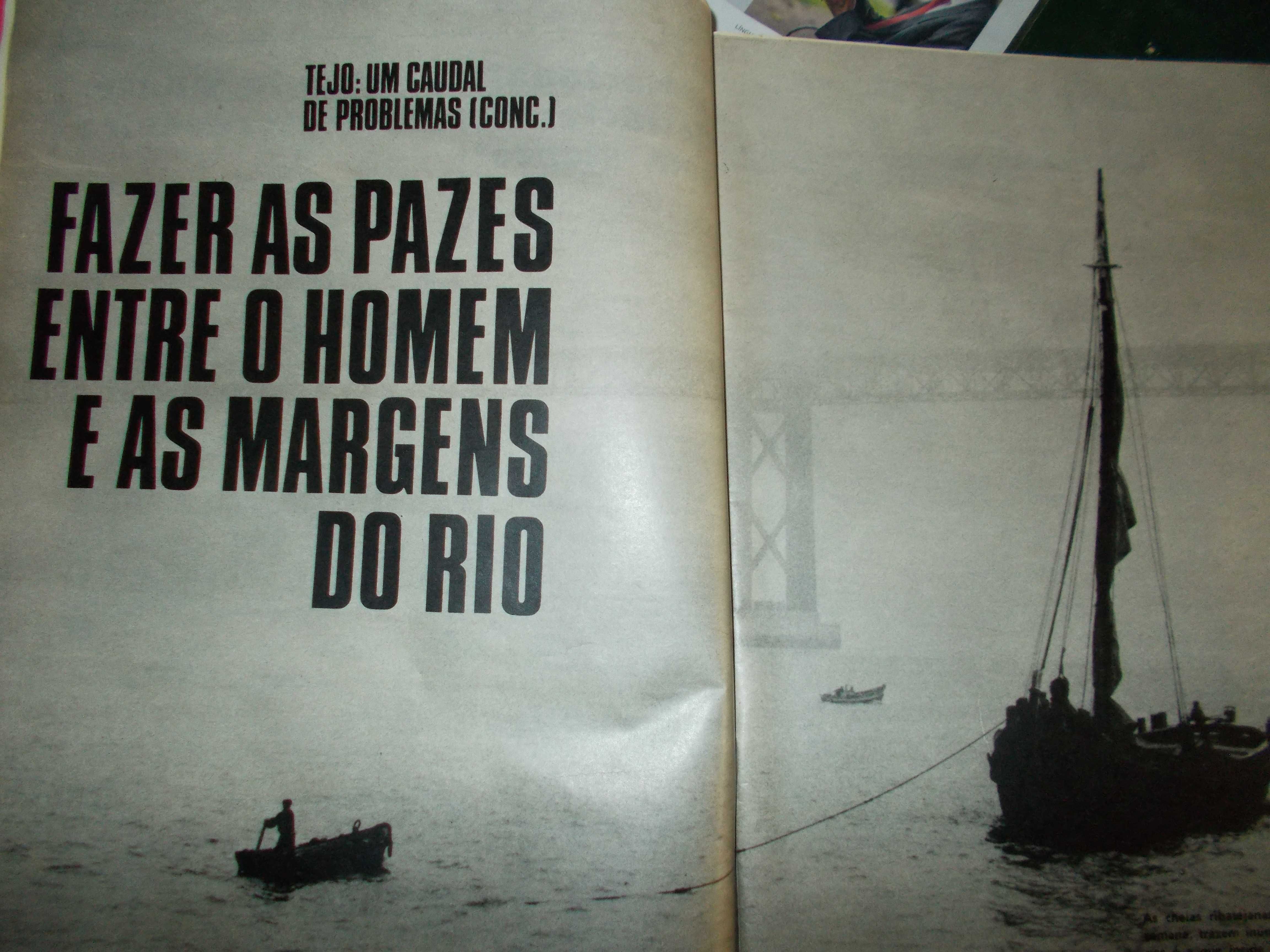 Flama 17 Julho 1970. Roger Moore. Ernesto Neves, Paulo VI.