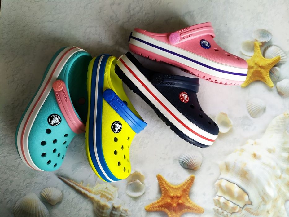 Подростковые Кроксы Kids Crocband для мальчиков и девочек