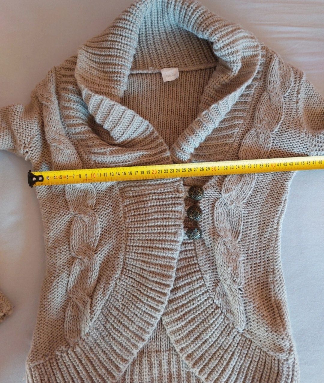Ciepły sweter camaieu r.36