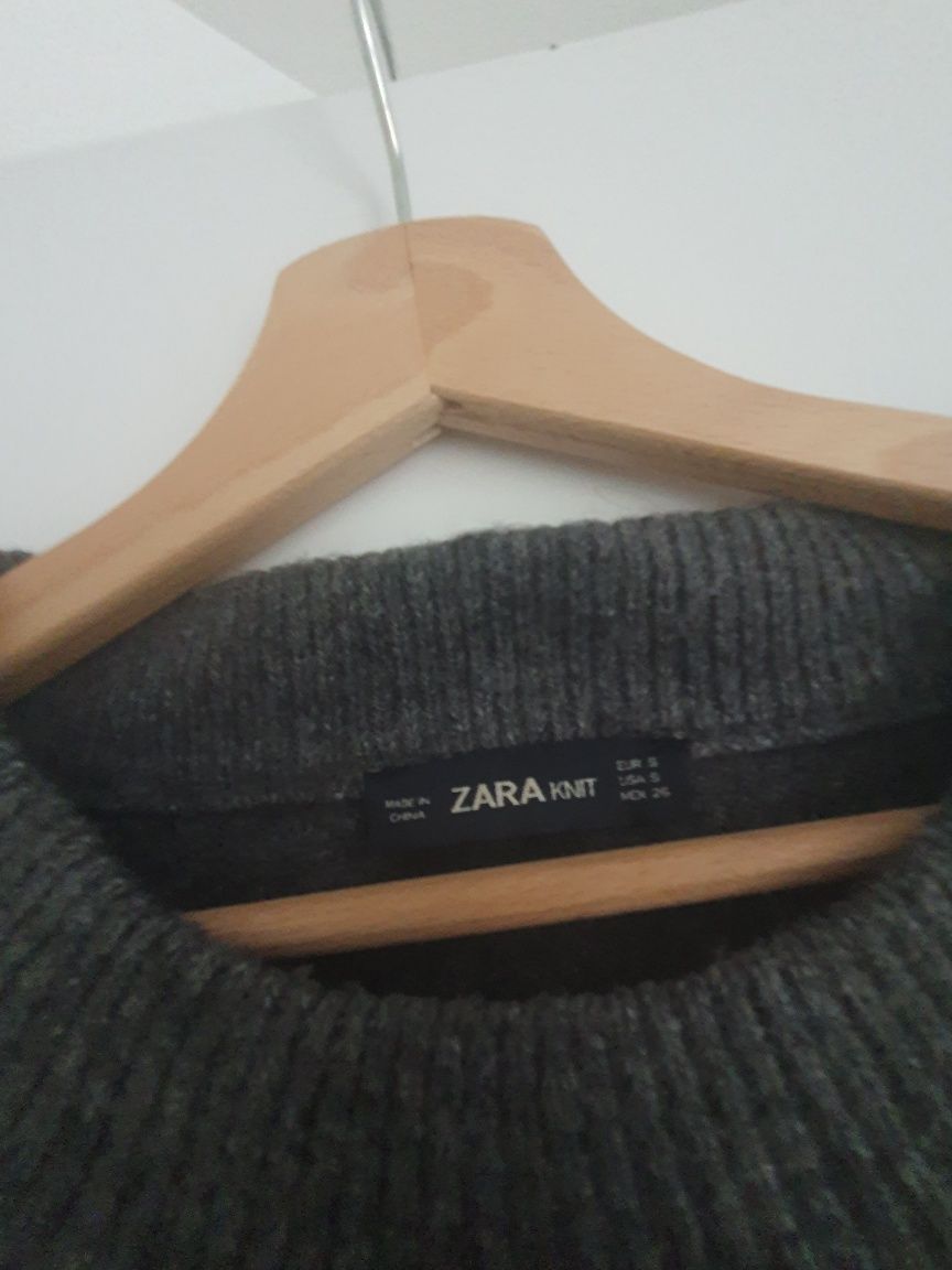 Sweter Zara szary