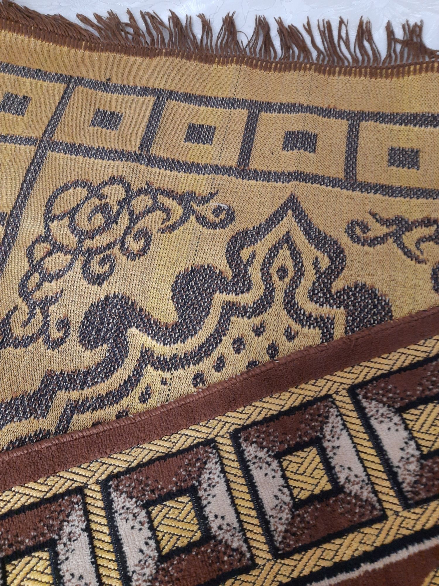 Piękny tkany kilim makatka chodniczek Turcja