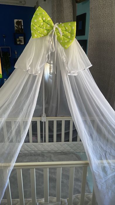 Berço bebe criança + colchao + rede mosquiteira