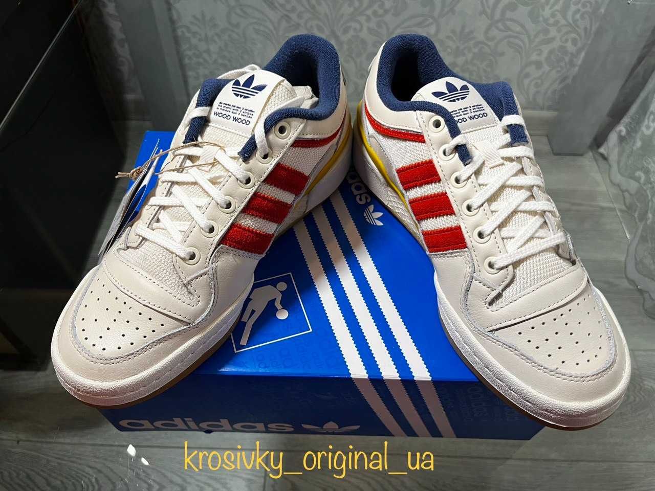 Чоловічі Кросівки ADIDAS FORUM LOW X WOOD WOOD BEIGE H06448 р.40