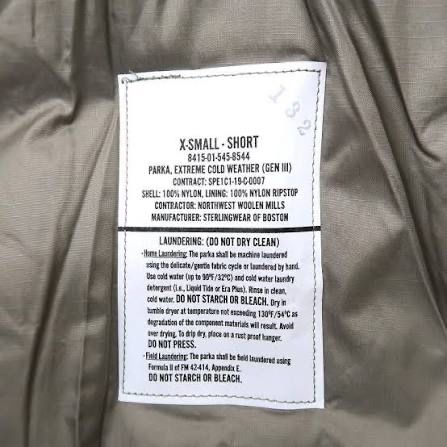 MR / Нова зимова куртка ECWCS GEN3 Level 7