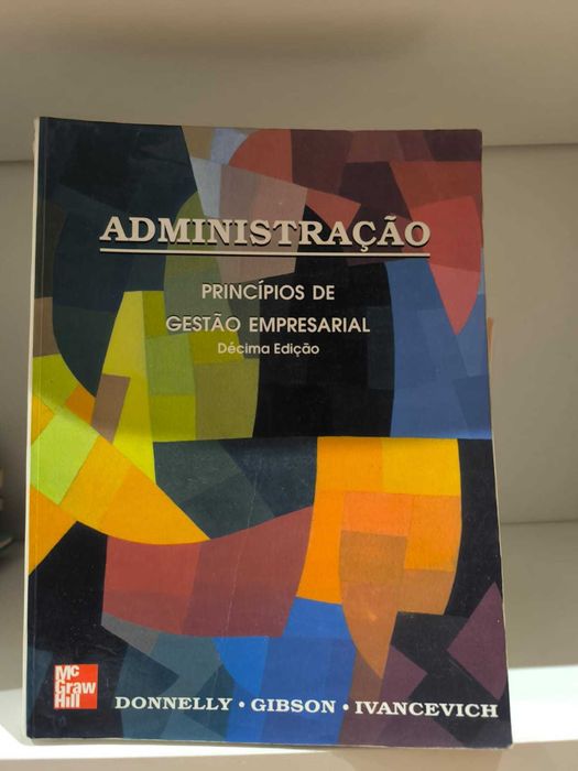 Livro "Administração - Princípios de Gestão Empresarial" de Donnelly