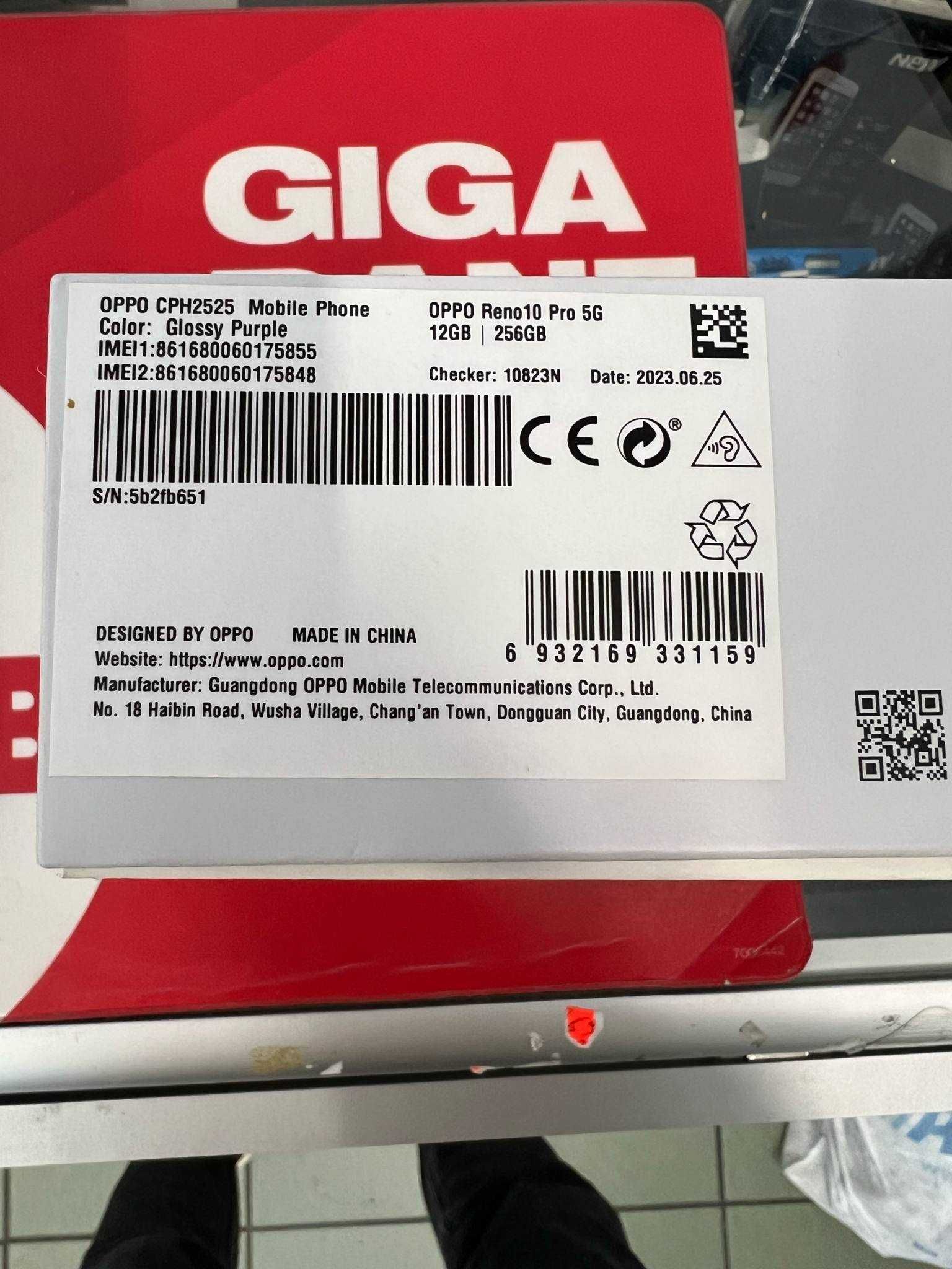 Oppo Reno10 Pro 5G 12/256 GB / Jak Nowy / Gwarancja / Sklep