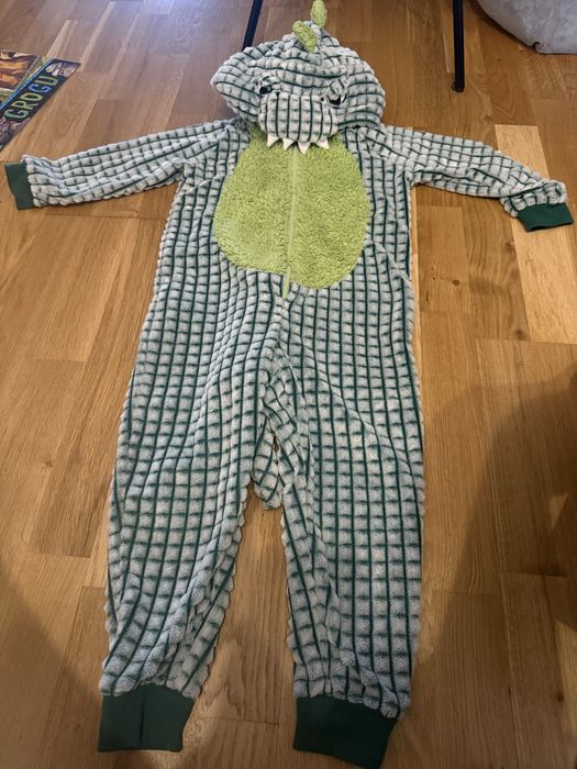 Kostium dinozaura piżama 104/110