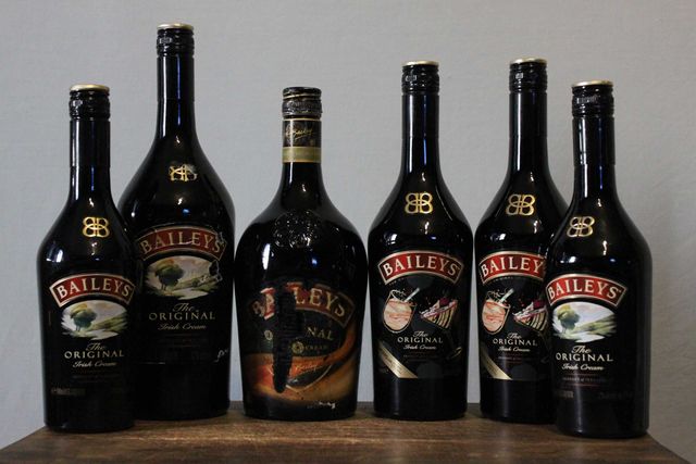 Пустая Стеклянная Бутылка «Baileys» Бейлис