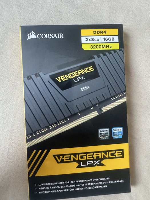 Pamięć RAM Corsair Vengeance LPX DDR4 16GB (2 x 8GB) 3200MHz CL16