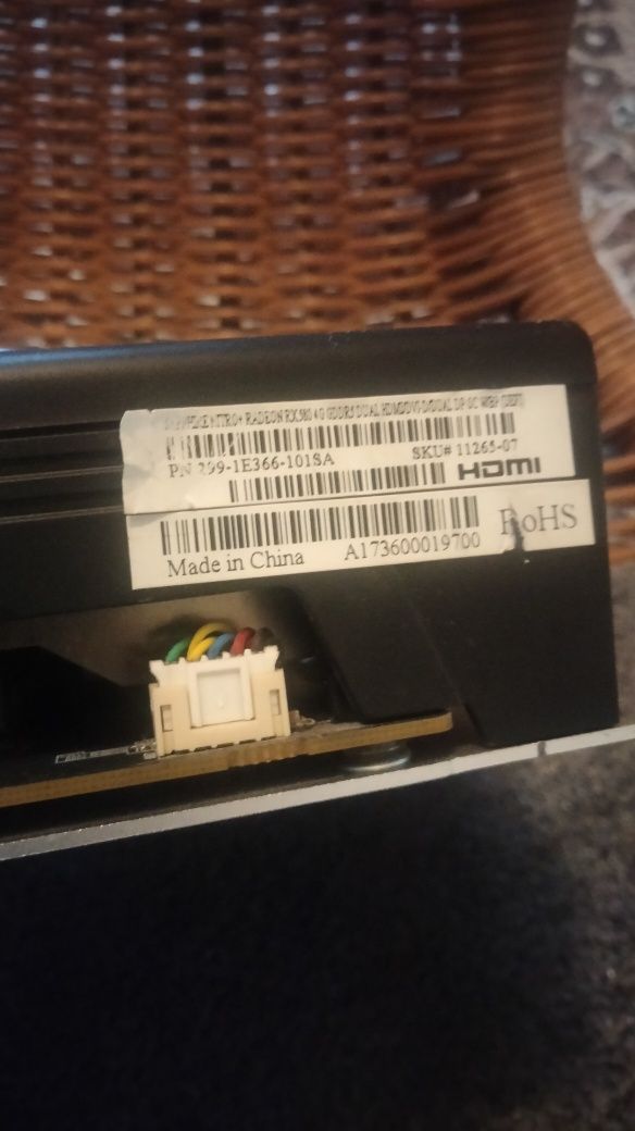 RX580 4gb. На запчастини або відновлення